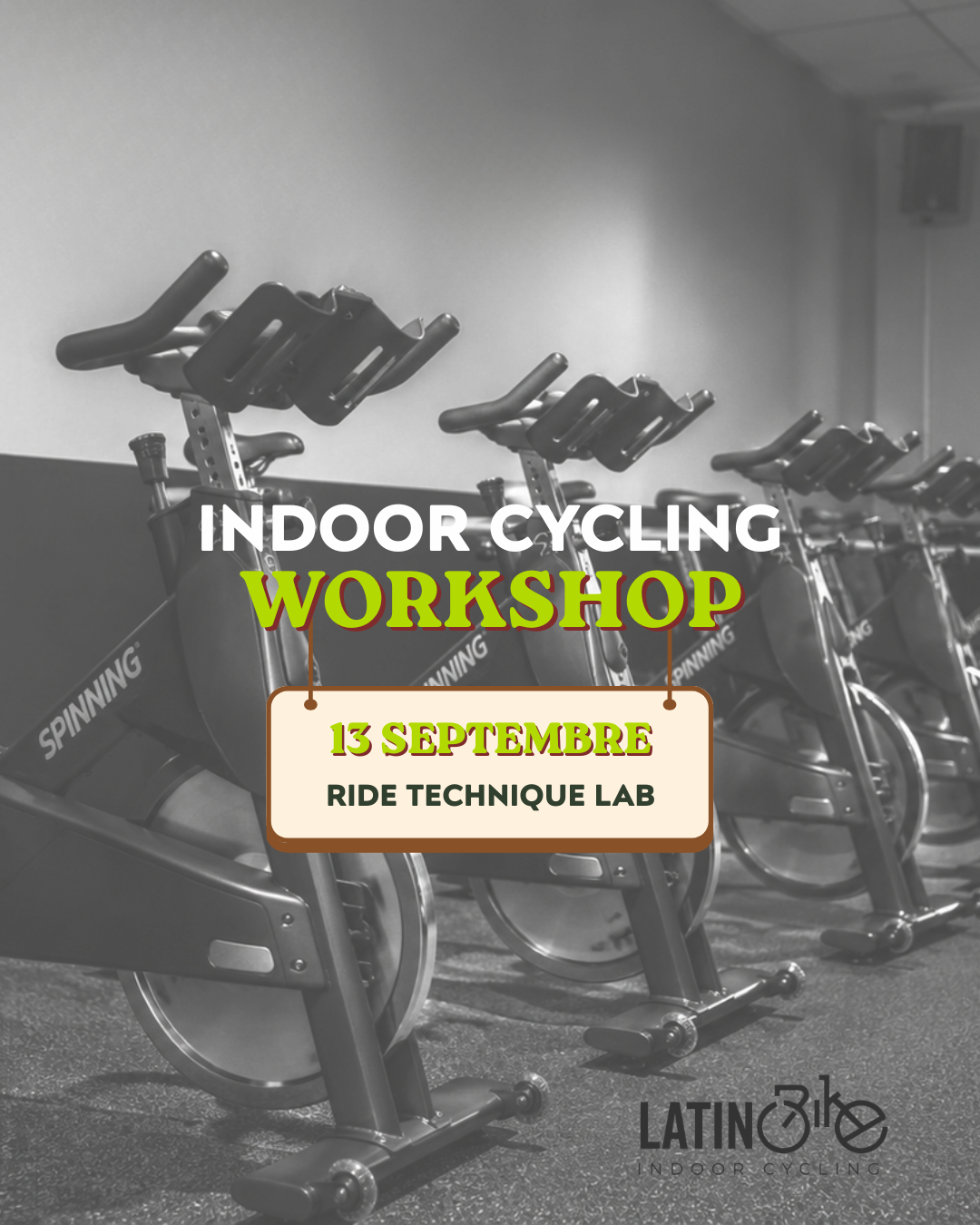 🔥 1ER WORKSHOP DE INDOOR CYCLING EN LATINBIKE 🚴‍♀️